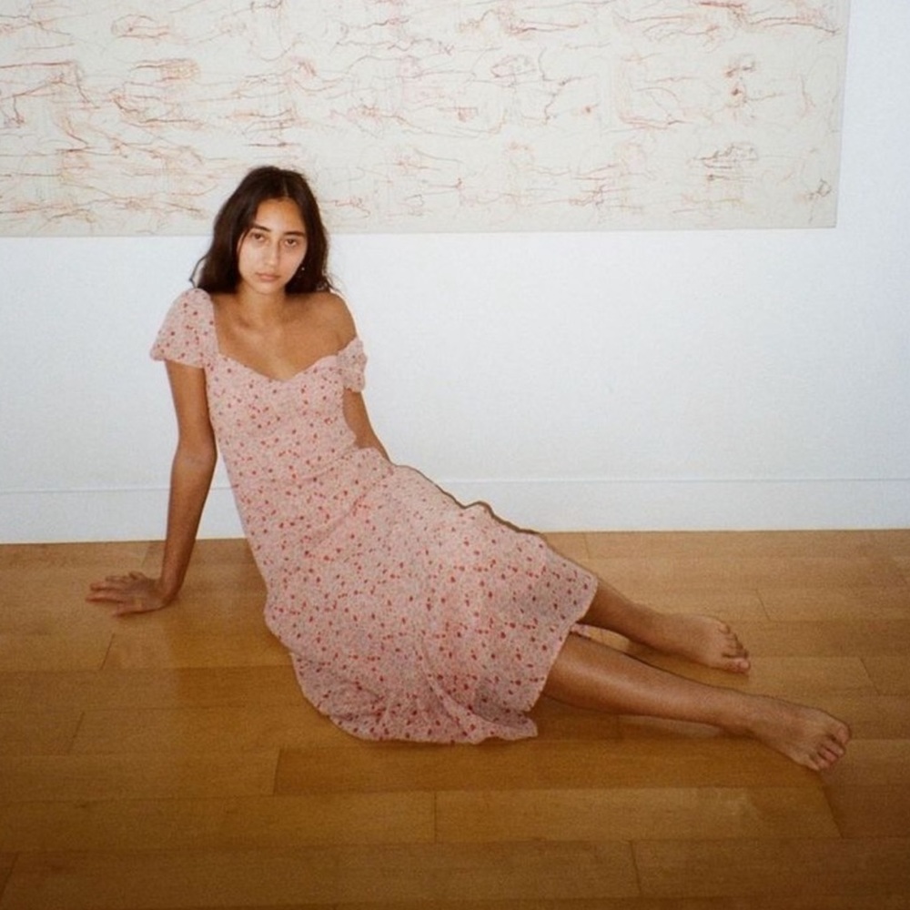 UO pink princess dress